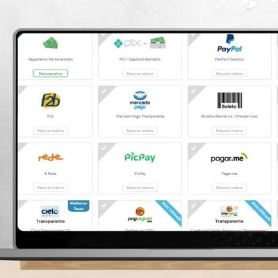Múltiplas Opções de Pagamentos Seguras